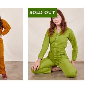 Gross Green jumpsuit from BBP sample sale! Perfect, just not my color.